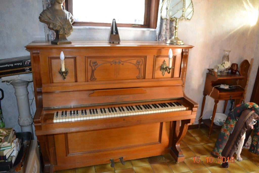 Staande piano, Muziek en Instrumenten, Piano's, Ophalen, Piano