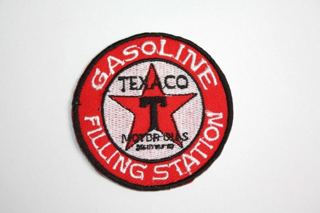 Écusson Texaco - 65 x 65 mm, Motos, Enlèvement ou Envoi, Neuf