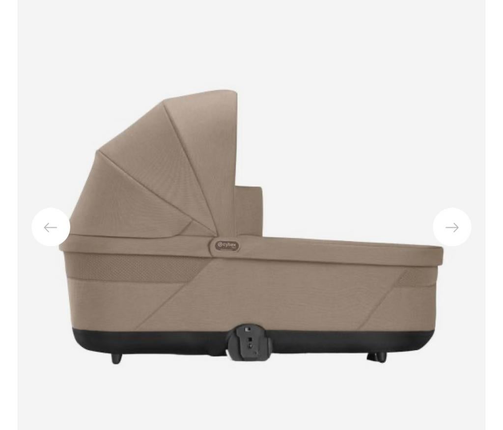 Cybex reiswieg Balios S Almond Beige inclusief matras, Enfants & Bébés, Poussettes & Combinaisons, Enlèvement, Comme neuf, Poussette
