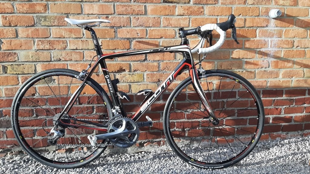 SCOTT CR1 KOERSFIETS, Fietsen en Brommers, Fietsen | Racefietsen, Ophalen, Gebruikt, Carbon, Velgrem