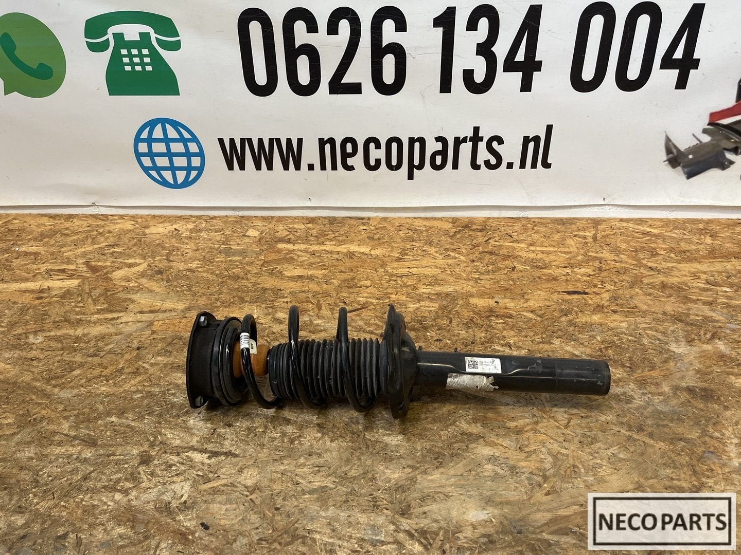 VOLKSWAGEN GOLF 7 SCHOKDEMPER VEER ORGINEEL LEVERBAAR 5Q0413, Auto-onderdelen, Gebruikt, -, Volkswagen, -
