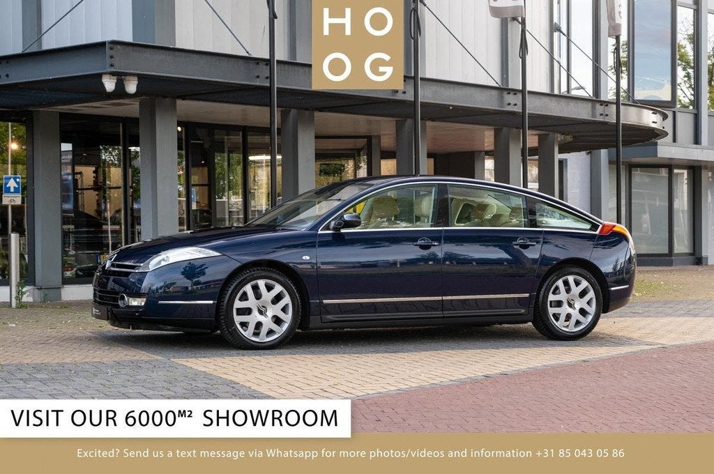 Citroën C6 3.0 V6 EXCLUSIVE (bj 2007, automaat), Auto's, 4 deurs, Gebruikt, C6, 2946 cc