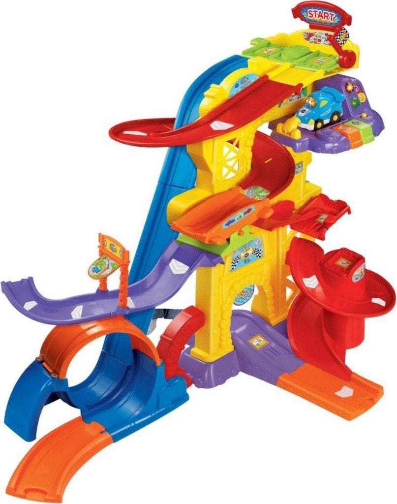VTech toet toet baby auto's pretpark, Kinderen en Baby's, Ophalen, Gebruikt, 6 maanden tot 2 jaar