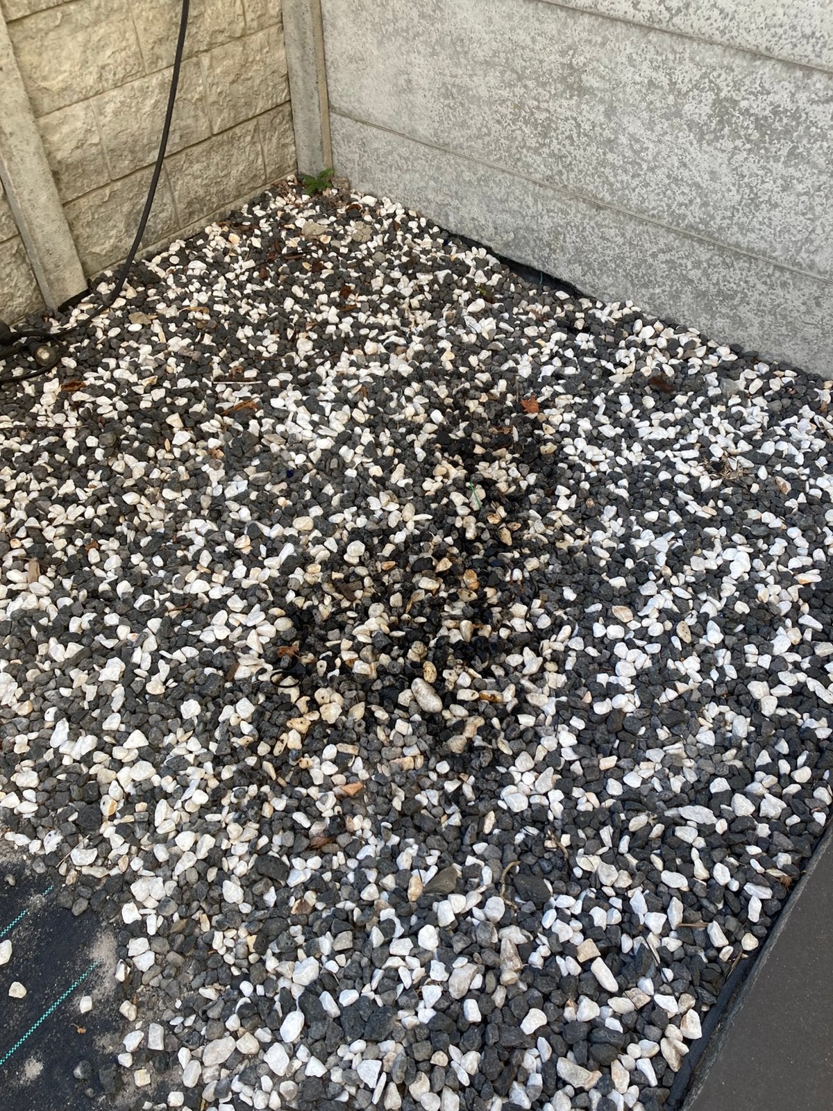 Zwart wit grind - gratis af te halen, Tuin en Terras, Grind, Keien en Split, Ophalen, Gebruikt, Multi, Grind