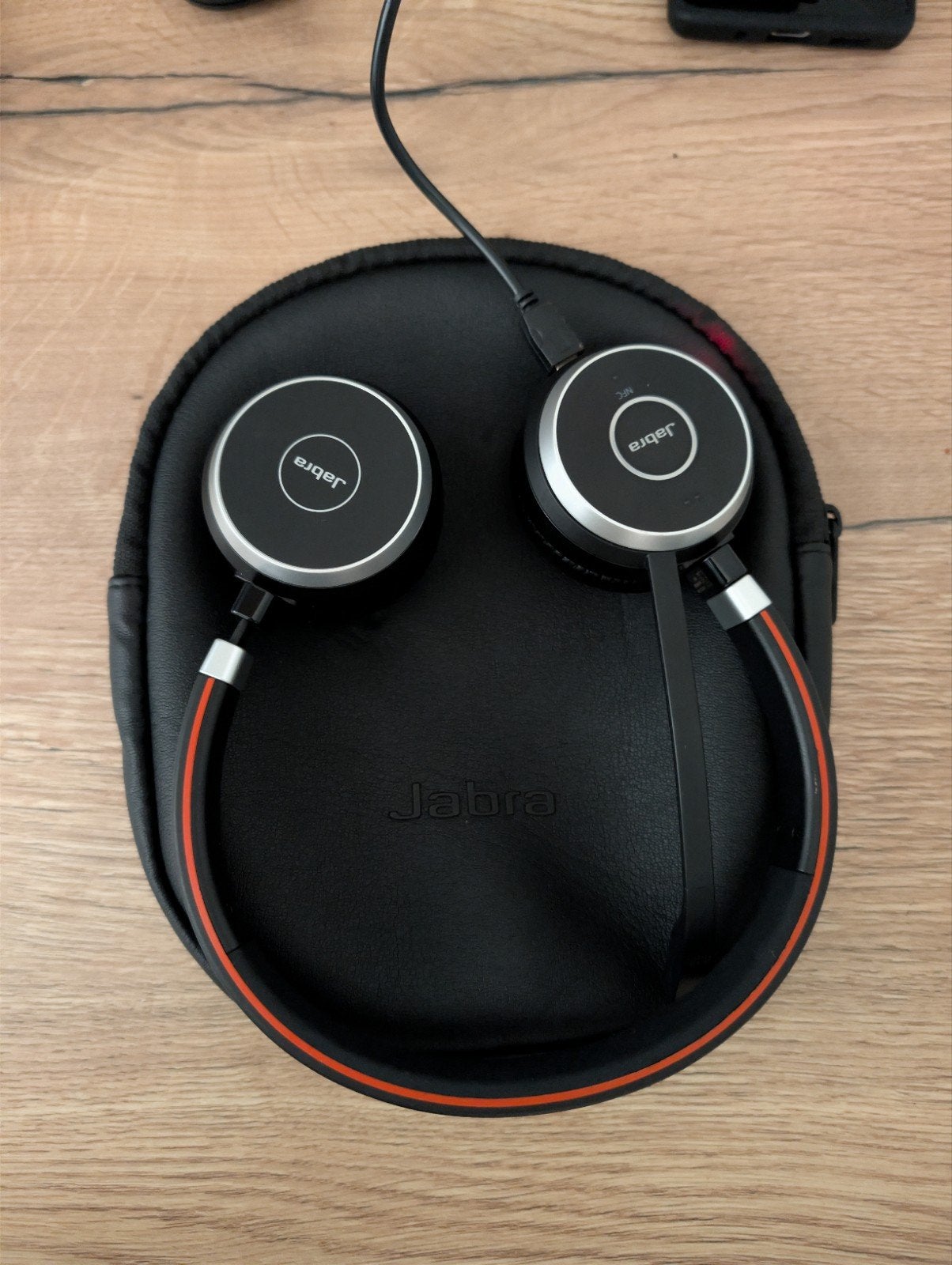 Jabra Evolve 65 headset bluetooth, Ophalen, Zo goed als nieuw, Draadloos, Jabra