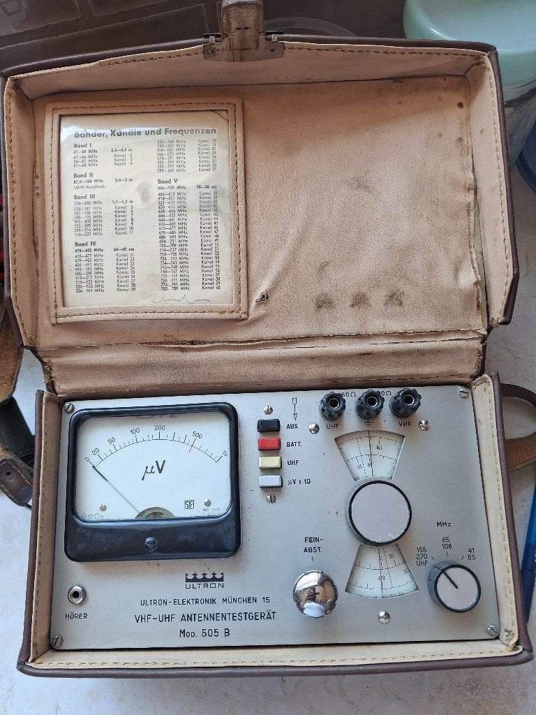 Ultron model 505 B, Doe-het-zelf en Bouw, Meetapparatuur, Ophalen, Gebruikt, Overige meters