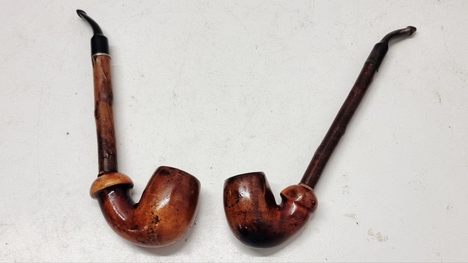 2 mooie grote antieke pijpen, Ophalen of Verzenden, /, /, /