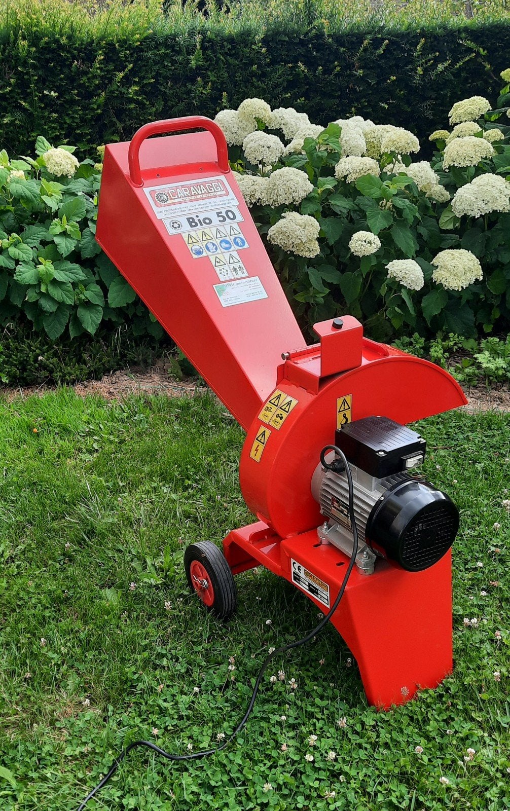 Broyeur électrique Bio 50 Caravaggi  état neuf, Jardin & Terrasse, Enlèvement, Électrique