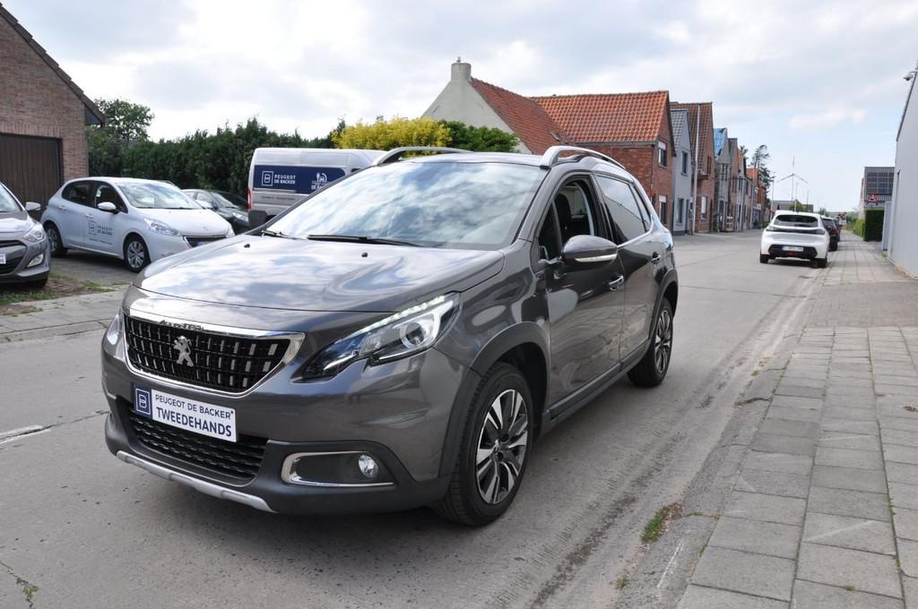Peugeot 2008 Allure (bj 2019, automaat), Auto's, Peugeot, Stof, Gebruikt, Euro 6, 1199 cc
