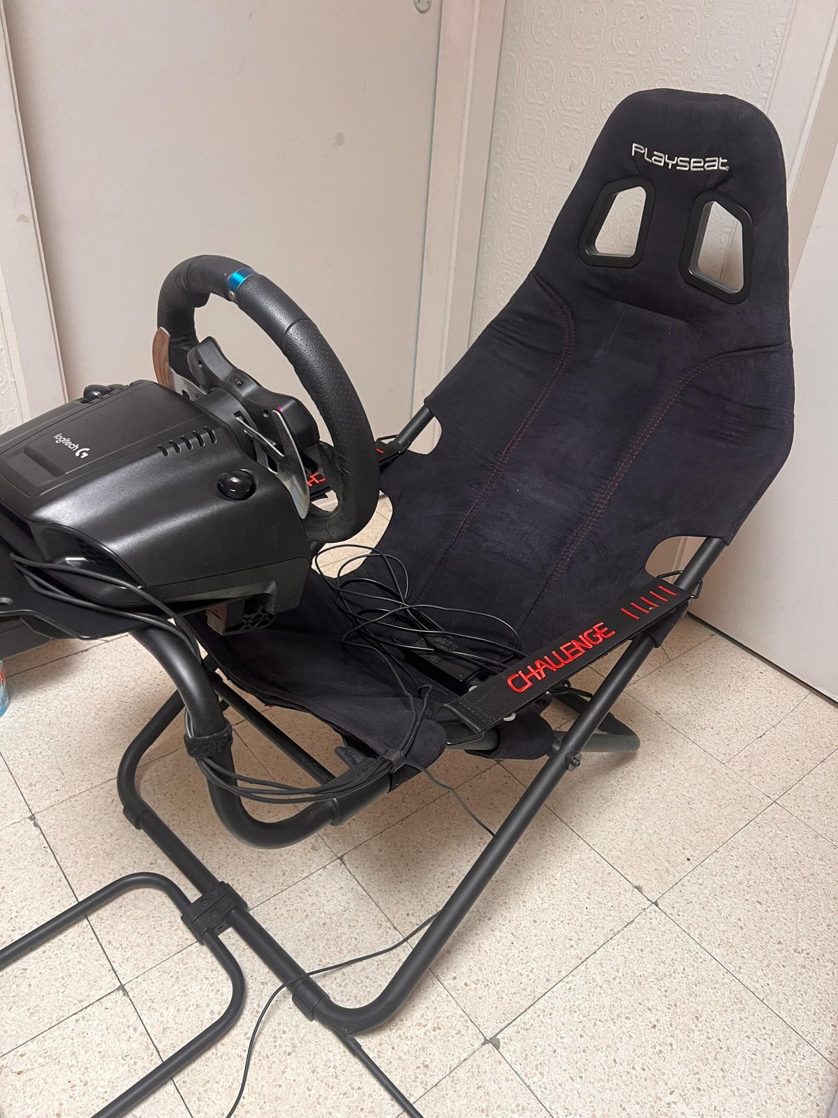 Playseat playstation stuur pedalen en stoel racing, Ophalen, Zo goed als nieuw