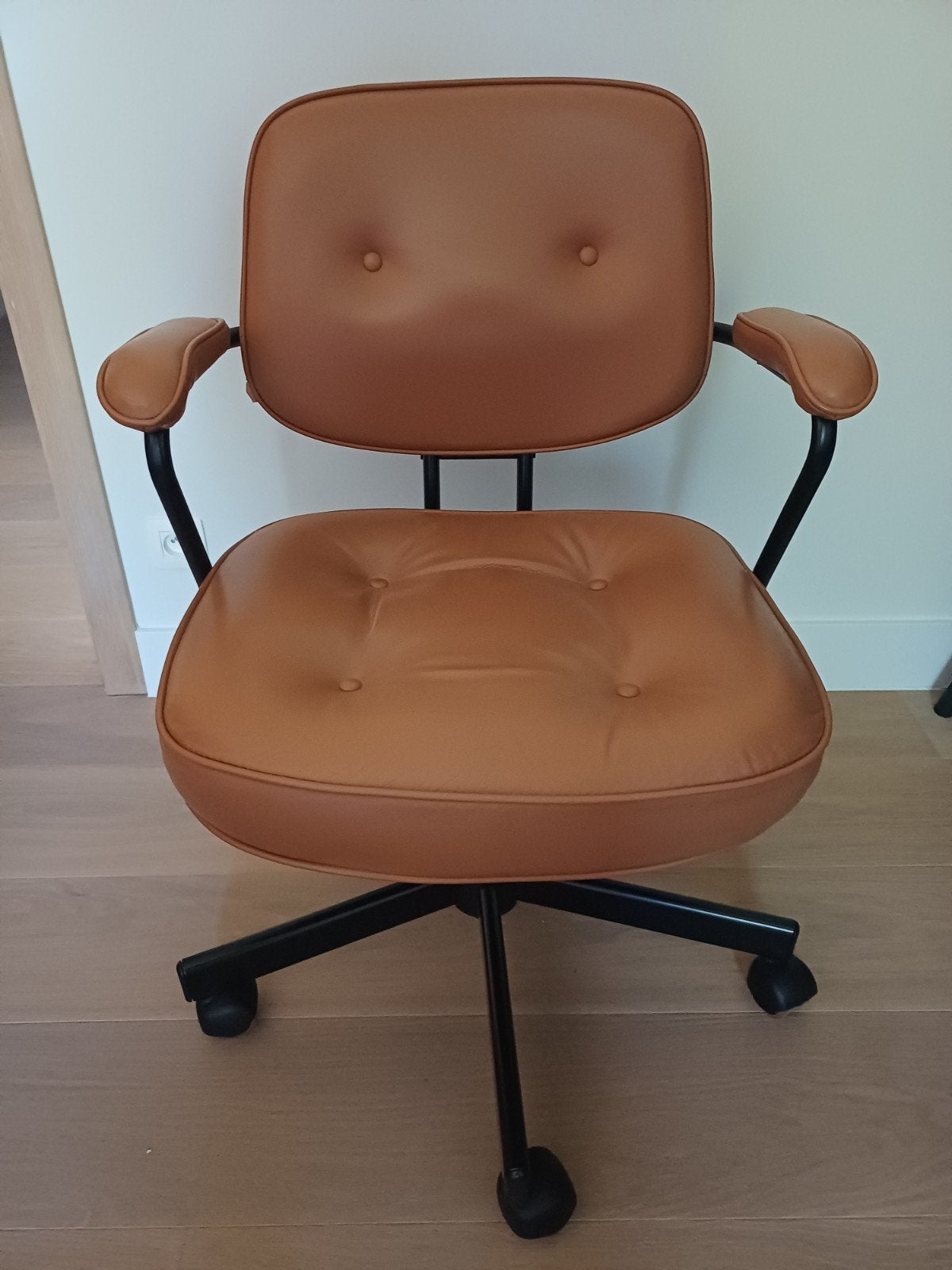ALEFJÄLL IKEA bureaustoel, Huis en Inrichting, Ophalen, Zo goed als nieuw, Bruin, Bureaustoel