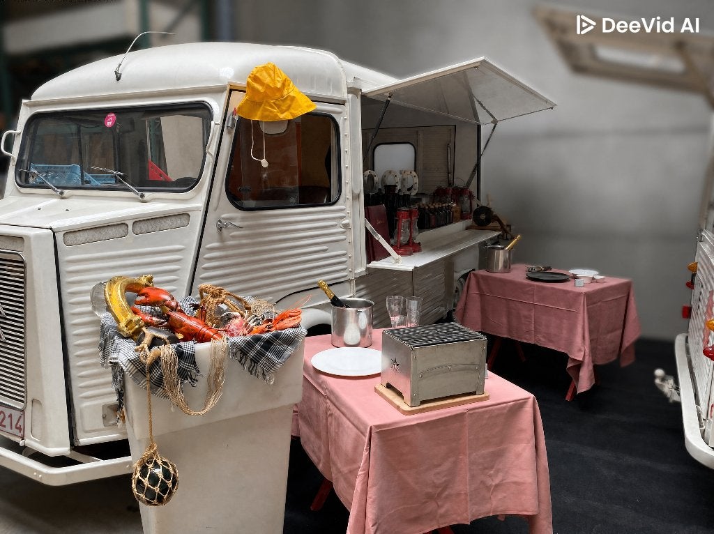 Oldtimer Foodtruck Citroën HY 1975, foto 5