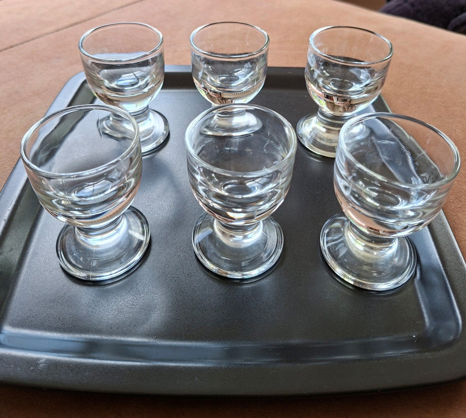 6 shotglazen, Ophalen of Verzenden