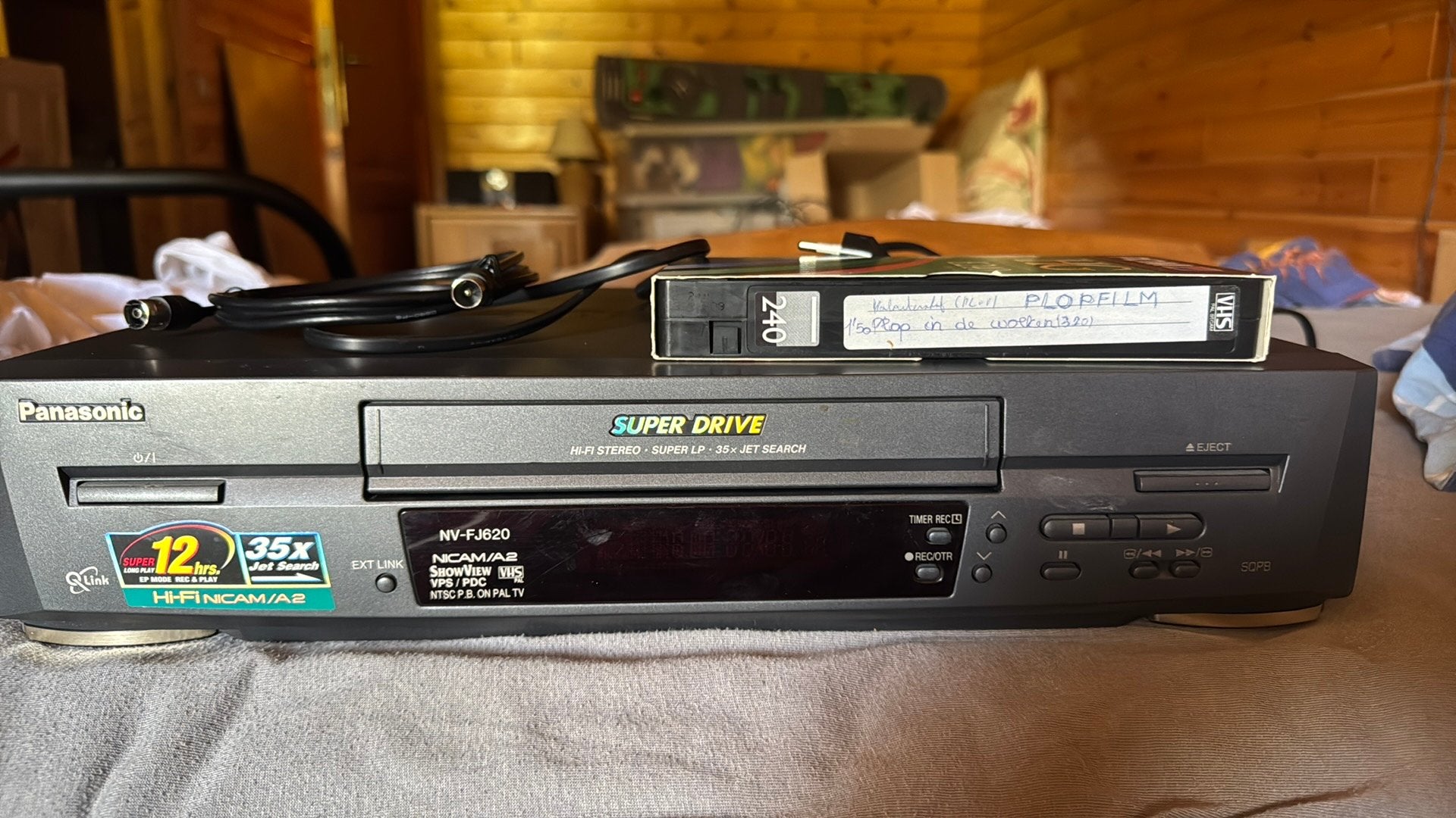 Panasonic cassette speler, Audio, Tv en Foto, Videospelers, Ophalen, Zo goed als nieuw