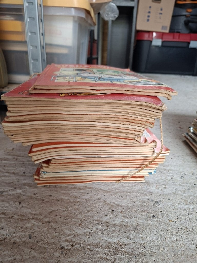 Grote Partij Vintage Stripboeken, Willy Vandersteen, Meerdere stripboeken, Ophalen, Gelezen
