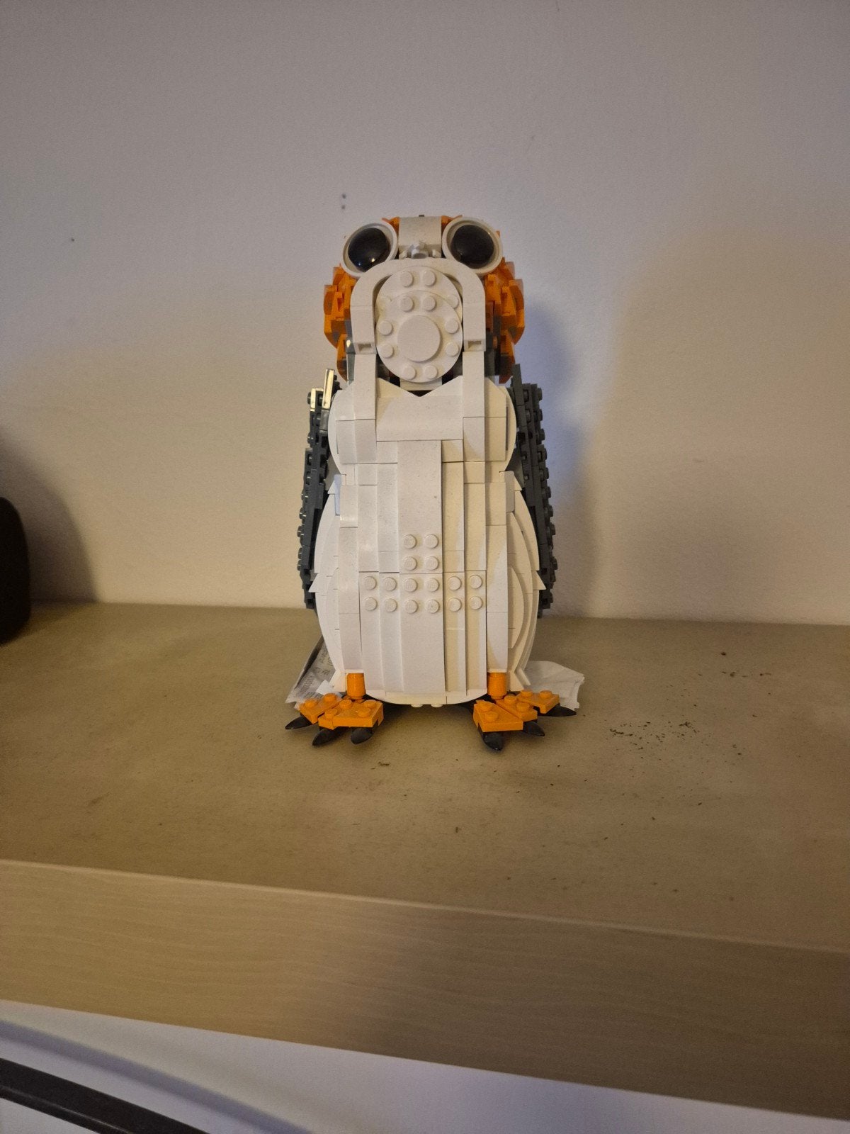 Lego porg 75230, Ophalen