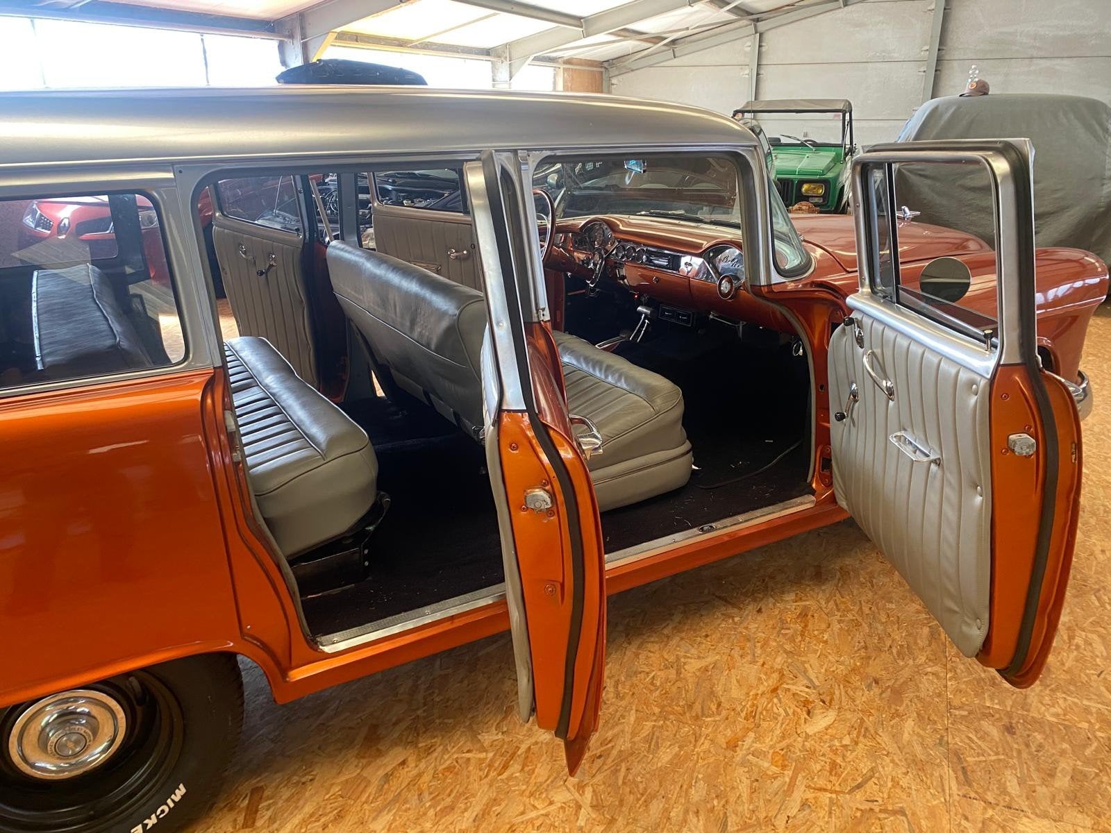 '55 chevrolet 210 4dr wagon, Autos, Achat, Intérieur cuir, Chevrolet, Particulier