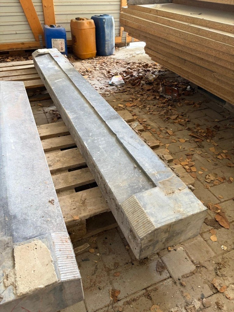 Pierre bleue belge de Sprimont, 60 cm ou plus, Comme neuf, Enlèvement, Pierre de taille