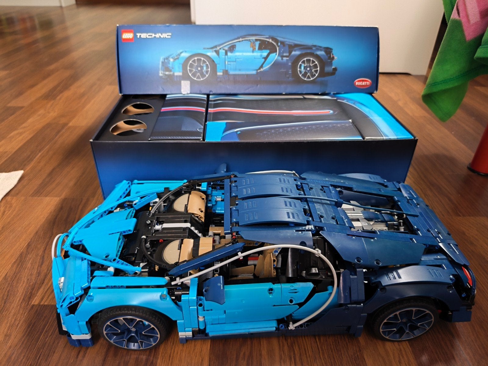 Lego Bugatti Chiron Supercar 42083, Ophalen of Verzenden, Gebruikt