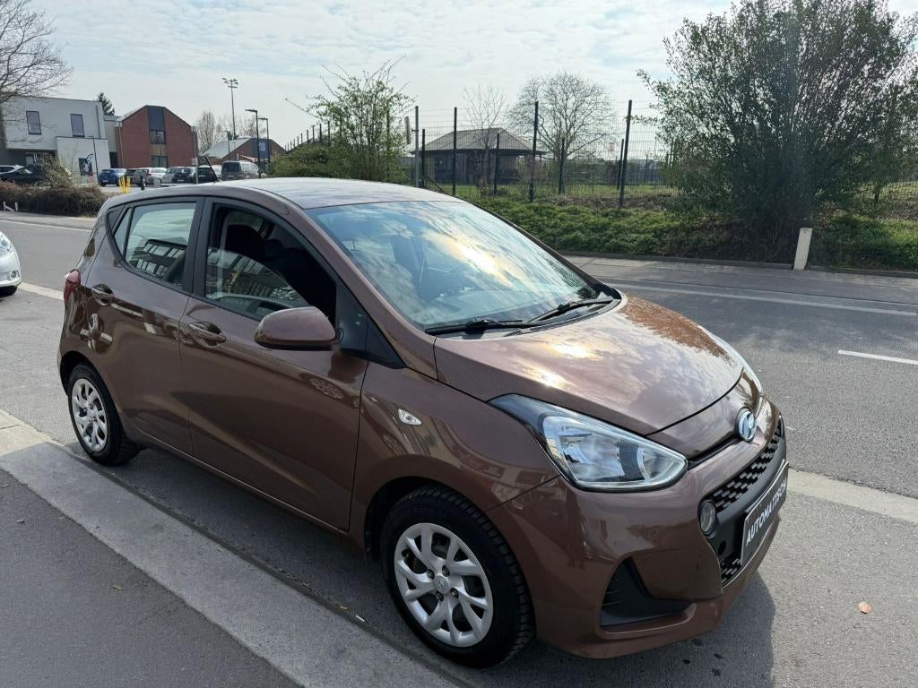 Hyundai i10 1.0i Twist Techno-pakket **12M GARANTIE**, Auto's, Automaat, Stof, Euro 6, Bruin