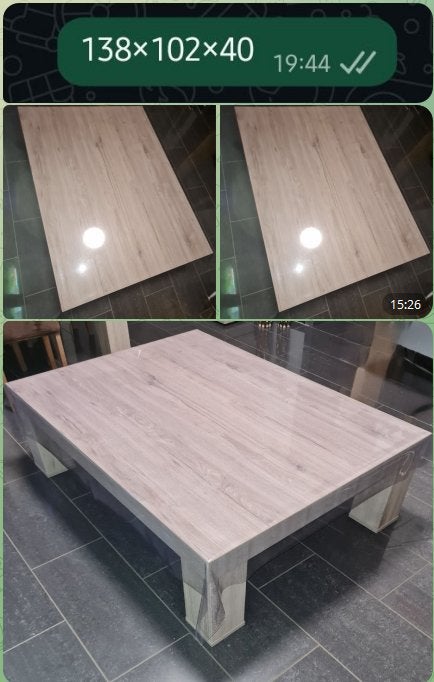 Table de Salon, Huis en Inrichting, Tafels | Salontafels, Nieuw, 5 – 50, 100 tot 150 cm, 100 tot 150 cm, Rechthoekig, Ophalen