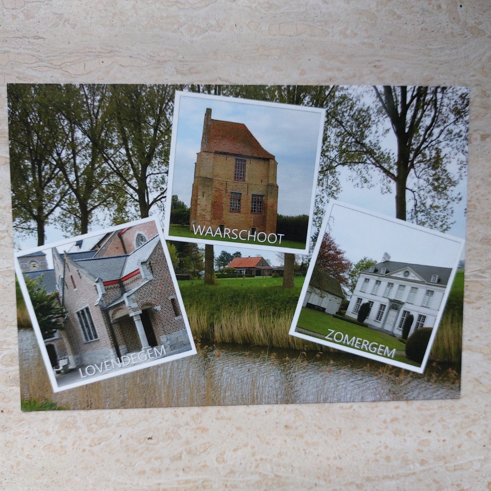 Niet gelopen postkaart, Ophalen of Verzenden