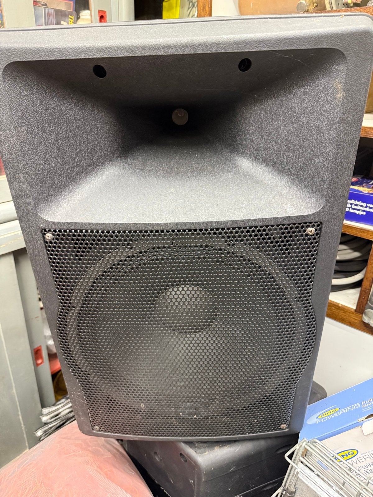 2 luidsprekers / speakers, TV, Hi-fi & Vidéo, Enceintes, Autres marques, Enlèvement, Utilisé, Enceinte colonne