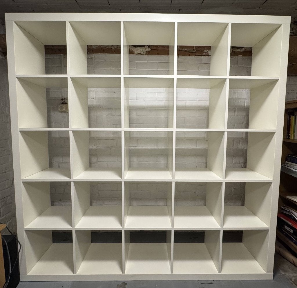 Étagère IKEA KALLAX 5x5 (25 compartiments), Maison & Meubles, Enlèvement, Utilisé