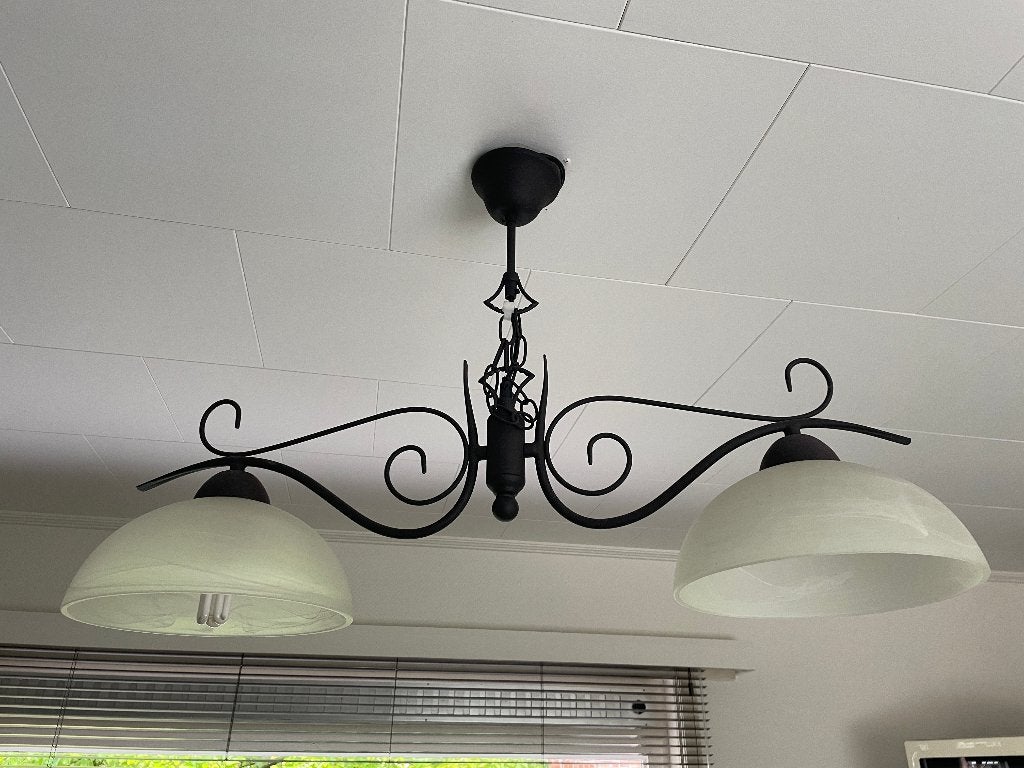 luster, Huis en Inrichting, Lampen | Kroonluchters, Ophalen, Zo goed als nieuw
