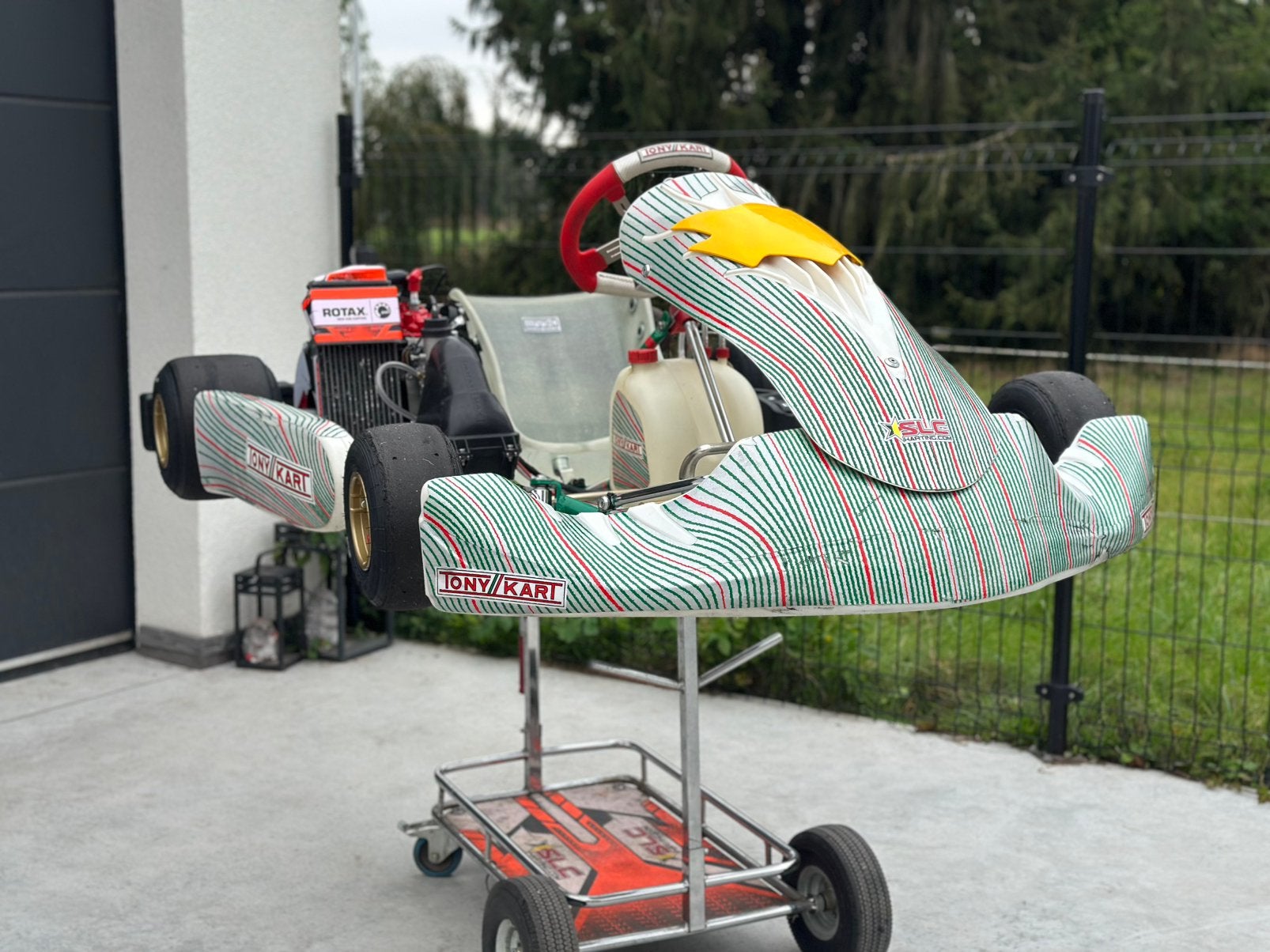Tony kart racer 401T met rotax max evo motor, Sports & Fitness, Enlèvement, Utilisé, Kart