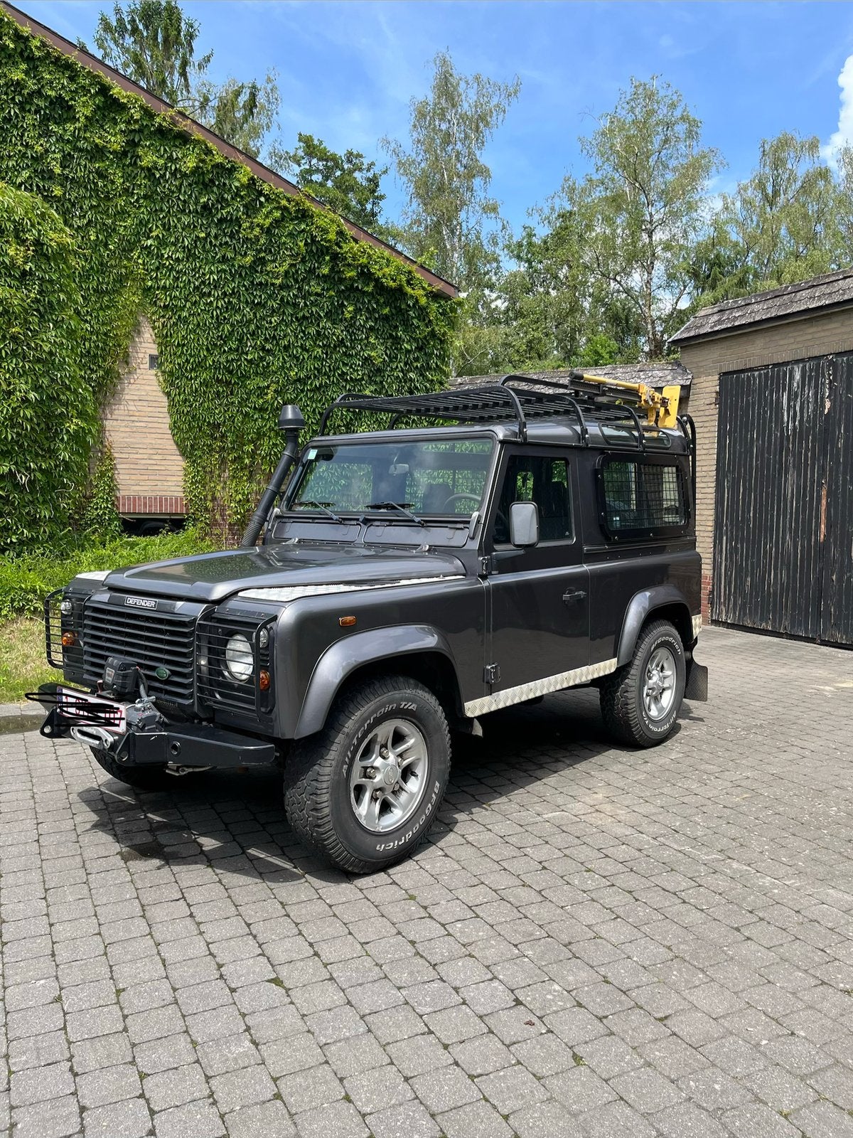 Defender 90 td5, Autos, Land Rover, Argent ou Gris, Achat, Boîte manuelle, Defender