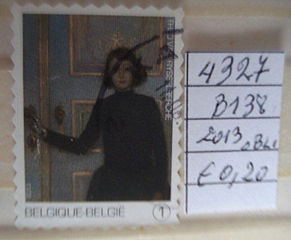 Belgique  n 4327  (O), Oblitéré, Sans enveloppe, Affranchi, Envoi