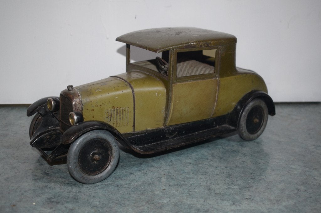 Antiek speelgoed CIJ Citroen B14 Coupe 1928, Ophalen of Verzenden