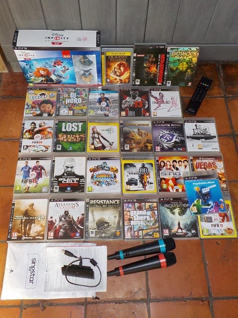 Verschillende PS3 Sony PlayStation 3 spellen, Avontuur en Actie, 1 speler, Ophalen of Verzenden, Zo goed als nieuw
