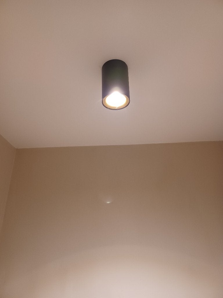 ZOLAN h/10MM ZWART 1 X 5 W LED GU 10, Maison & Meubles, Lampes | Spots, Enlèvement ou Envoi, GU10, Spot encastrable ou Spot mural