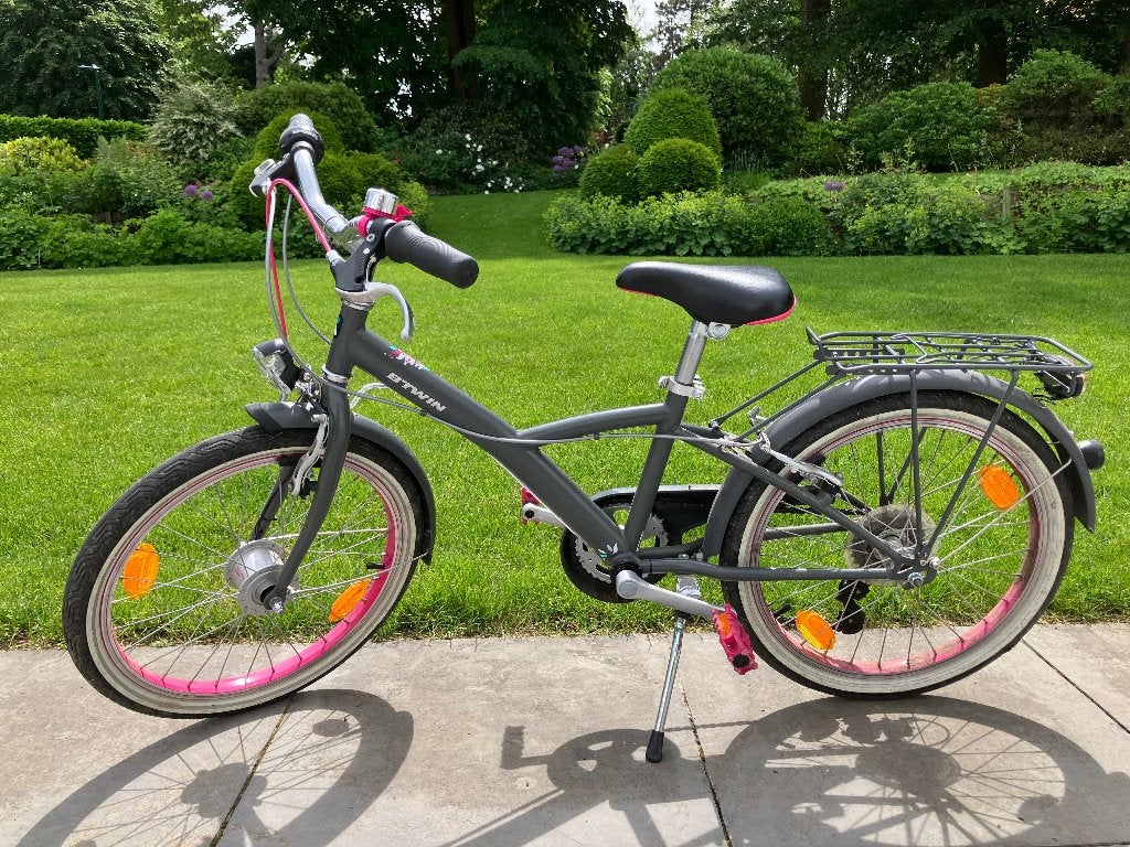 Vélo enfant 6-9 ans 20 pouces fille, Vélos & Vélomoteurs, Frein sur jante, Comme neuf, Enlèvement, Btwin Decathlon