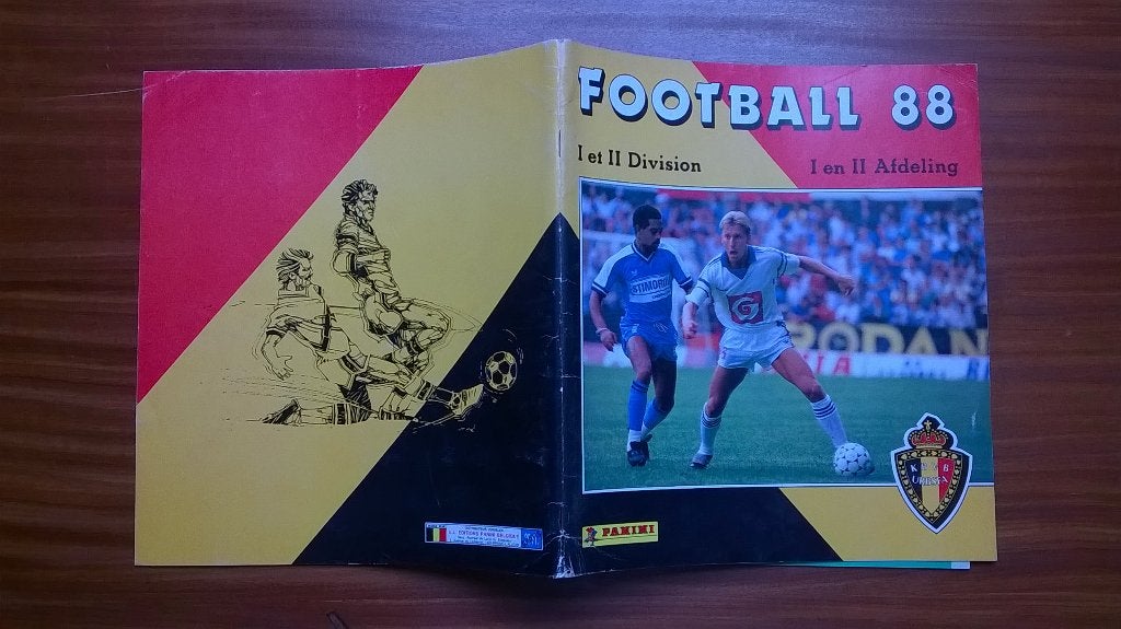 PANINI FOOTBALL BELGIUM 88, Ophalen of Verzenden