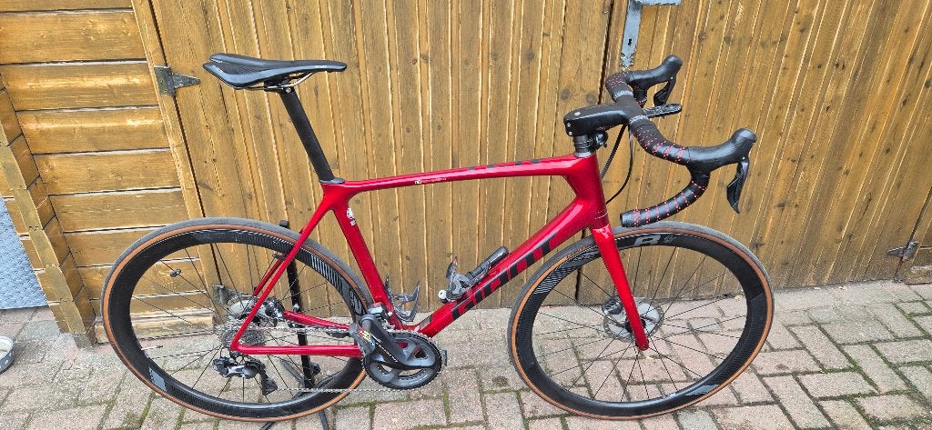koersfiets-Giant TCR PRO1, Fietsen en Brommers, Fietsen | Racefietsen, Ophalen, 28 inch, Gebruikt, Carbon