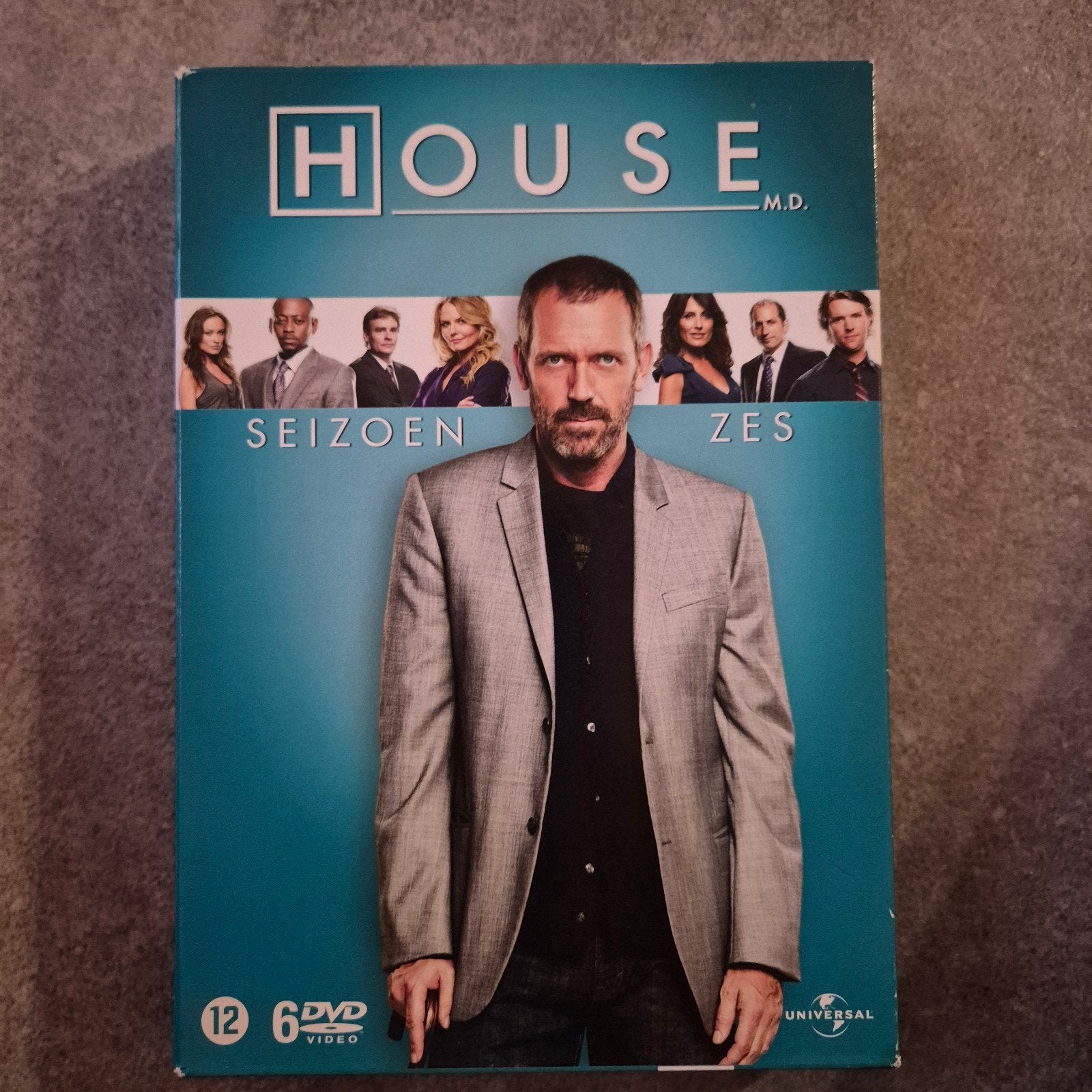 Zesdelige dvd box House m.d. seizoen 6, Cd's en Dvd's, Ophalen of Verzenden