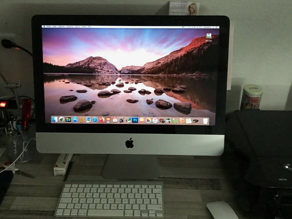 iMac 21.5 Mid 2011 Modell A1311 12gb 500gbFull HD, HDD, Moins de 2 Ghz, Enlèvement, Utilisé