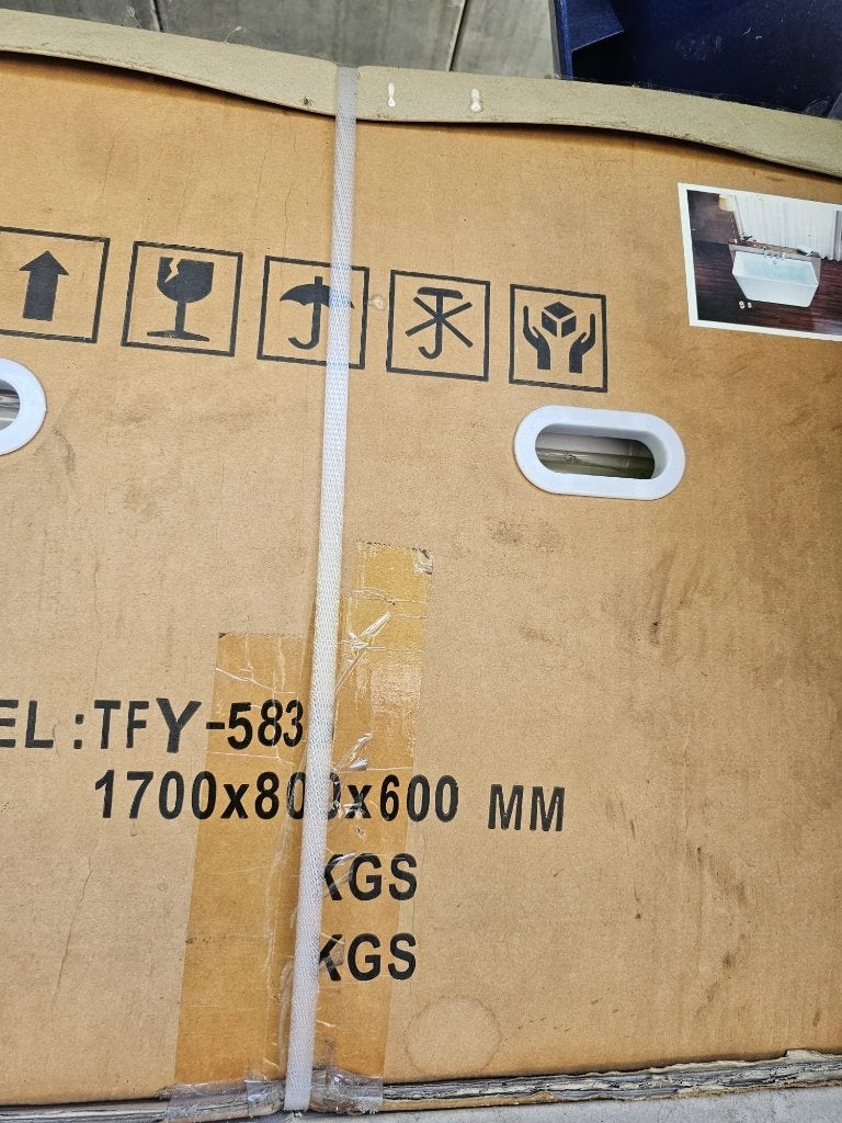 Acryl bad per opbod, Ophalen, Nieuw, Bad