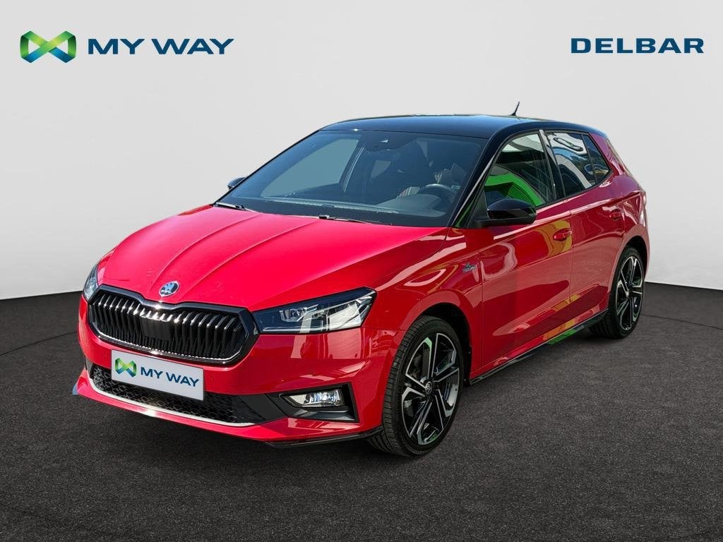 Skoda Fabia Fabia 1.0 TSI Monte Carlo, Autos, Skoda, Rouge, Achat, Cruise Control, Boîte manuelle