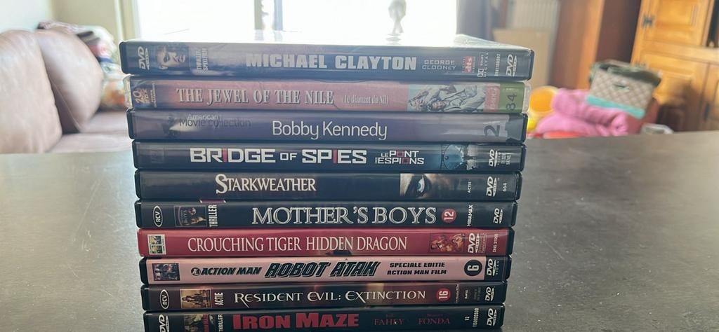 Dvd's set, CD & DVD, DVD | Action, Tous les âges, Enlèvement, Comme neuf, Autres genres