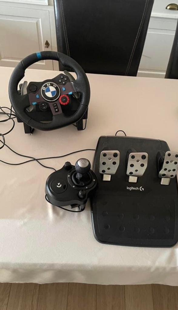 Logitech stuur ps4, Ophalen, Zo goed als nieuw