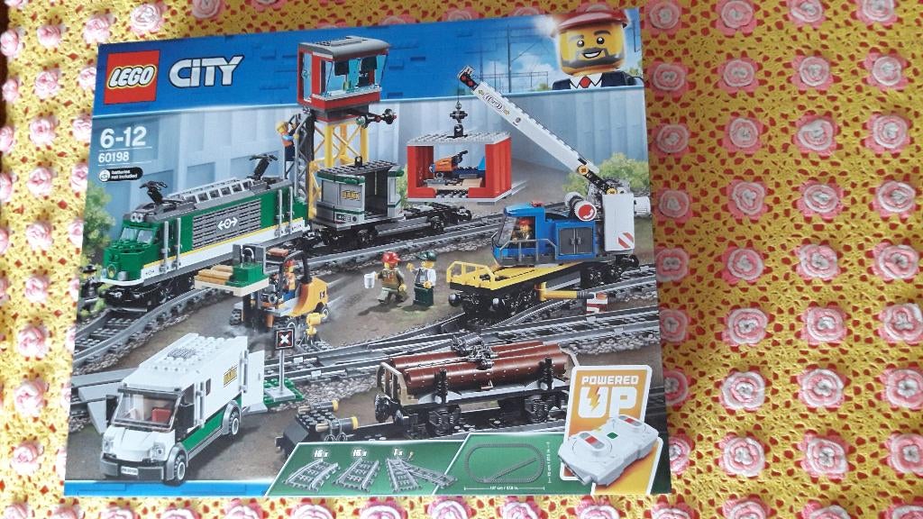 Lego 60198 Lego City Cargo Train - NIEUW -, Neuf, City, Lego, Ensemble complet