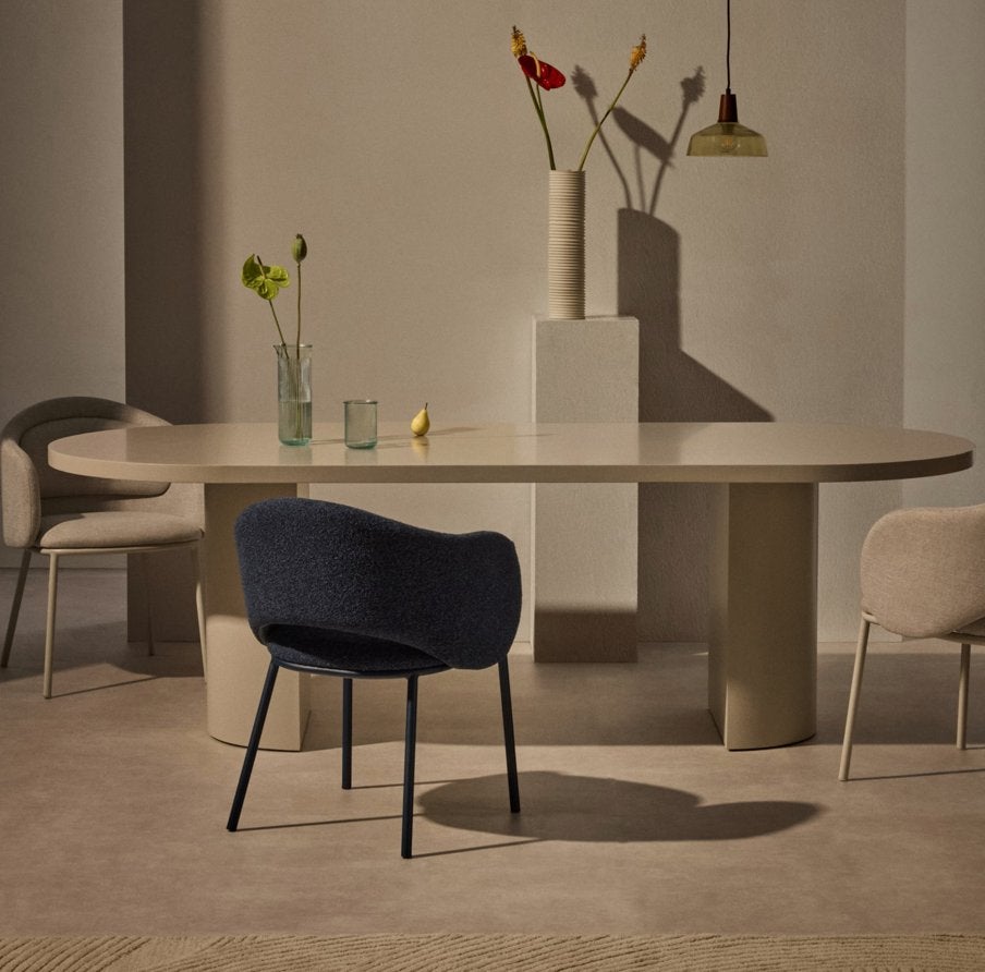 Nealy, Maison & Meubles, Neuf, 100 à 150 cm, Ovale, 200 cm ou plus