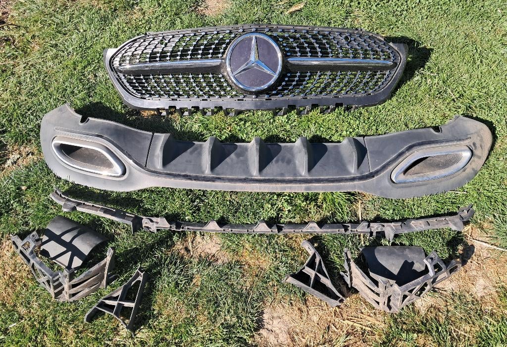 Calandre et diffuseur arrière Mercedes classe Aw177, Pare-chocs, Mercedes-Benz, Enlèvement, Utilisé