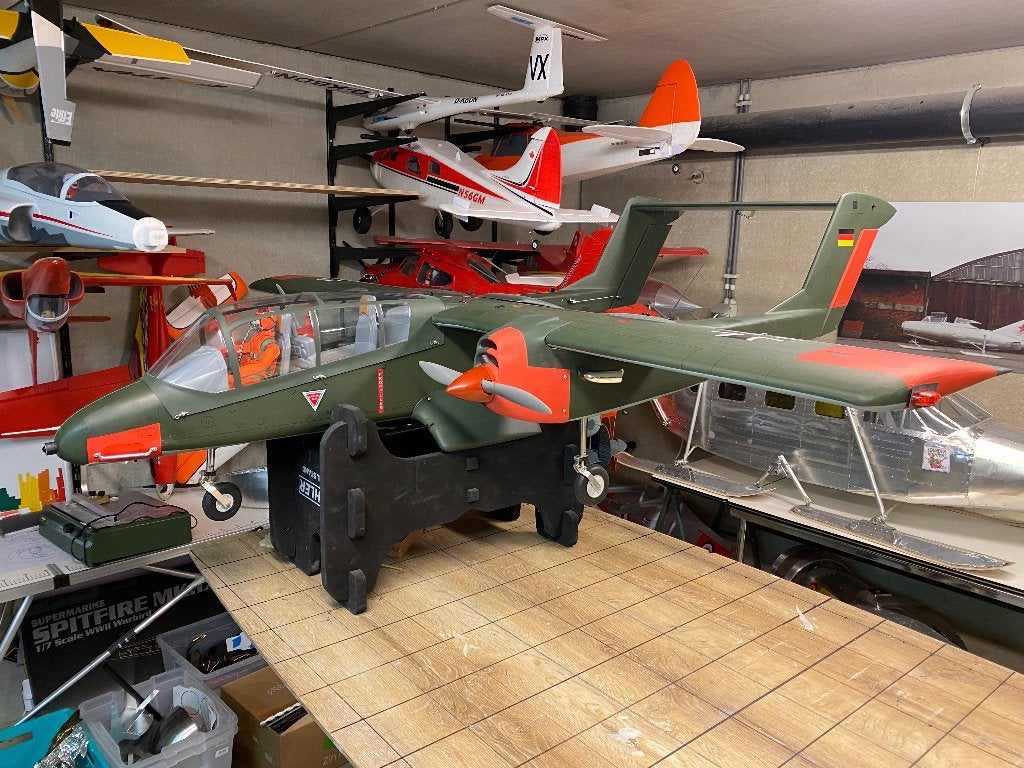 RC vliegtuig Pichler Bronco 1800mm, Hobby en Vrije tijd, Ophalen, Zo goed als nieuw, Elektro
