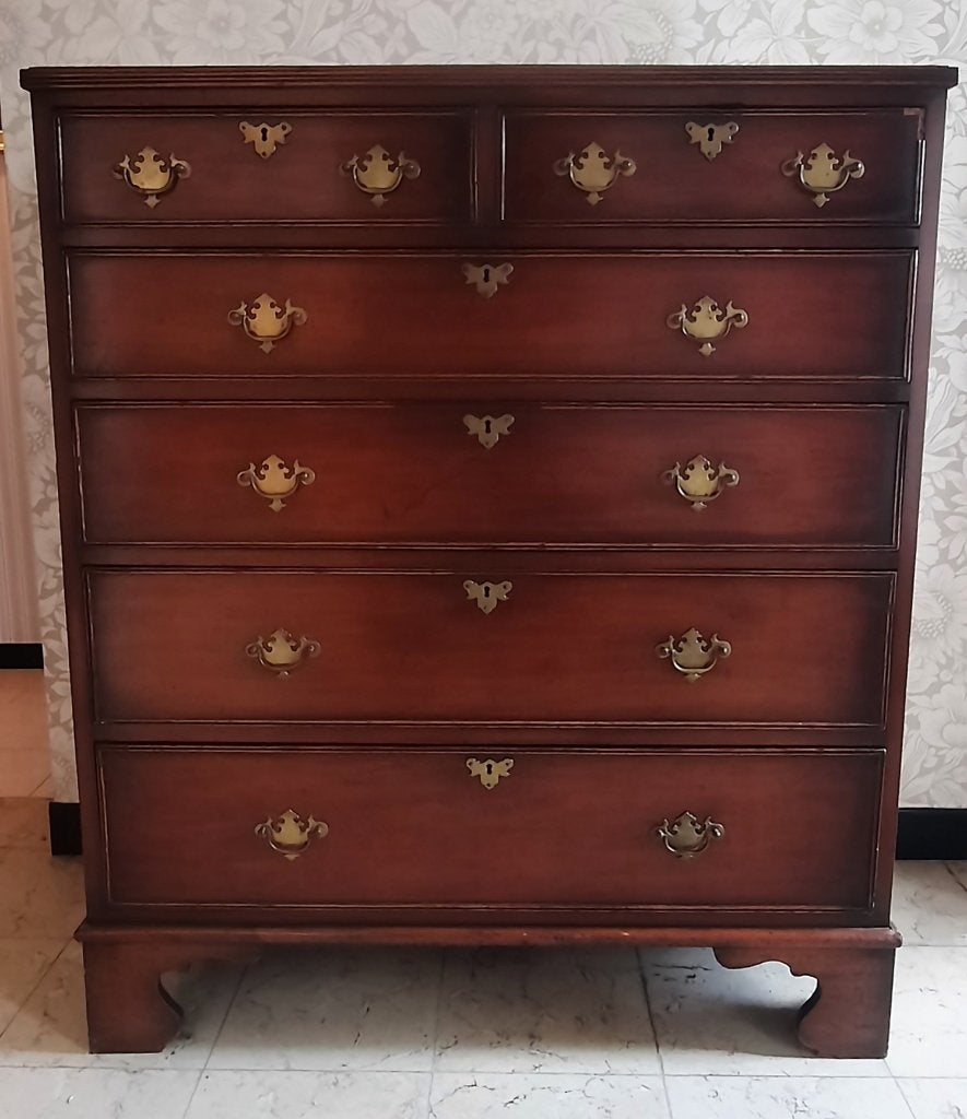 Commode ancienne de style Chippendale/néo-colonial, Enlèvement