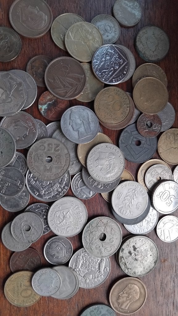 Vieilles pièces de monnaie belge, Enlèvement ou Envoi, Monnaie en vrac
